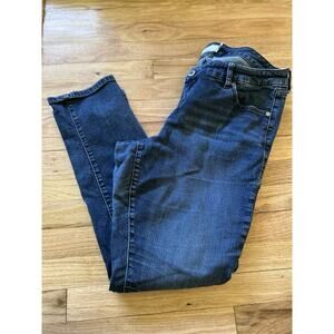 Torrid Premium Skinny Jeans Size 14R Womans Blue Denim Sky High
